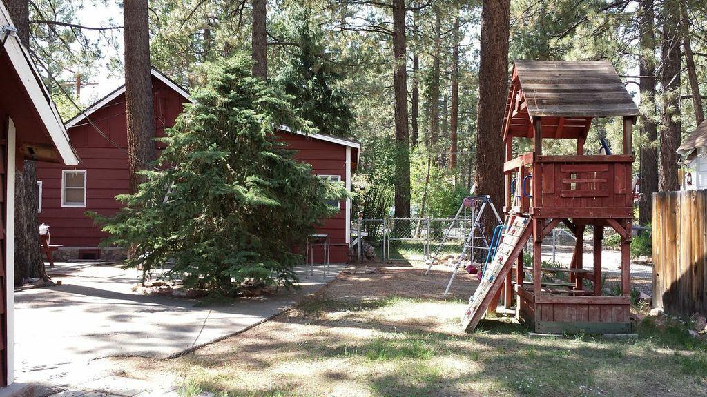 Green Cabin in Big Bear Lake Big Bear City Exterior foto